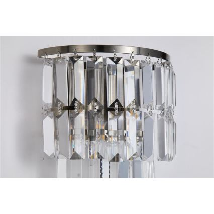 Searchlight - Aplica de perete pentru baie EMPIRE 2xE14/7W/230V IP44