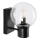 Aplica de perete SFERIO, 1xE14/5W/230V, negru/transparent