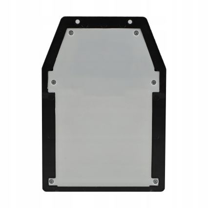 Aplică de perete solară cu senzor, LED, 3,7V 600 mAh, IP44, neagră