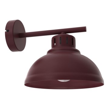 Aplica de perete SVEN 1xE27/15W/230V vișiniu