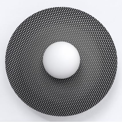 Aplica de perete VIBEZ 1xG9/8W/230V neagră