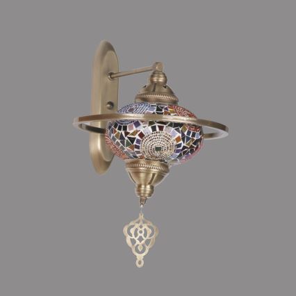 Aplica de perete YENI 1xE27/40W/230V, bronz