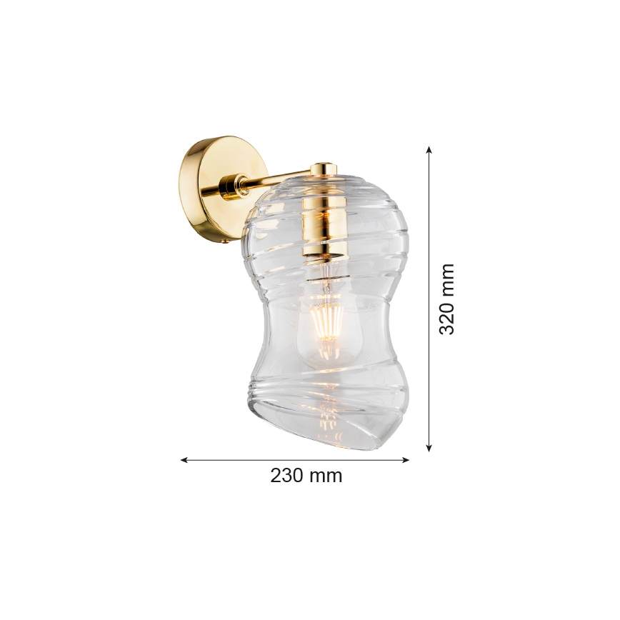 Aplică DEPORTIVO 1xE27/15W/230V Argon 4741