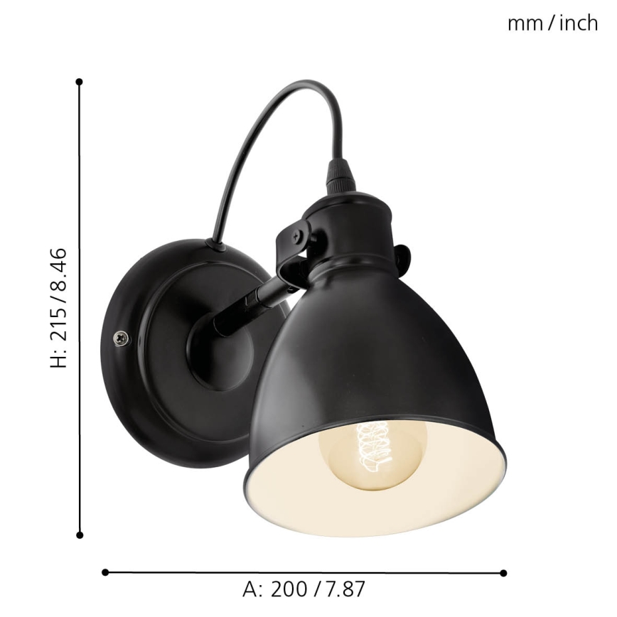 Aplică Eglo 1xE27/40W/230V