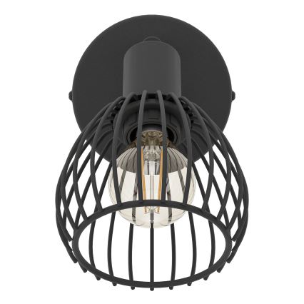 Aplică Eglo 1xE14/40W/230V negru