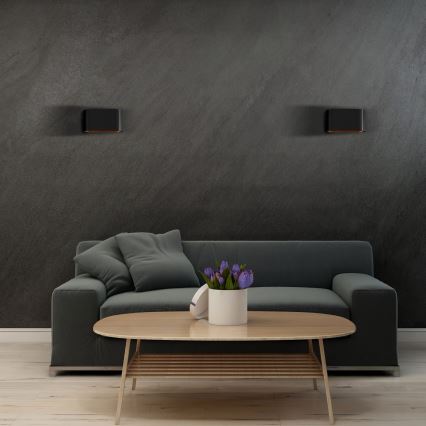 Aplică ELISSA 1xG9/10W/230V negru