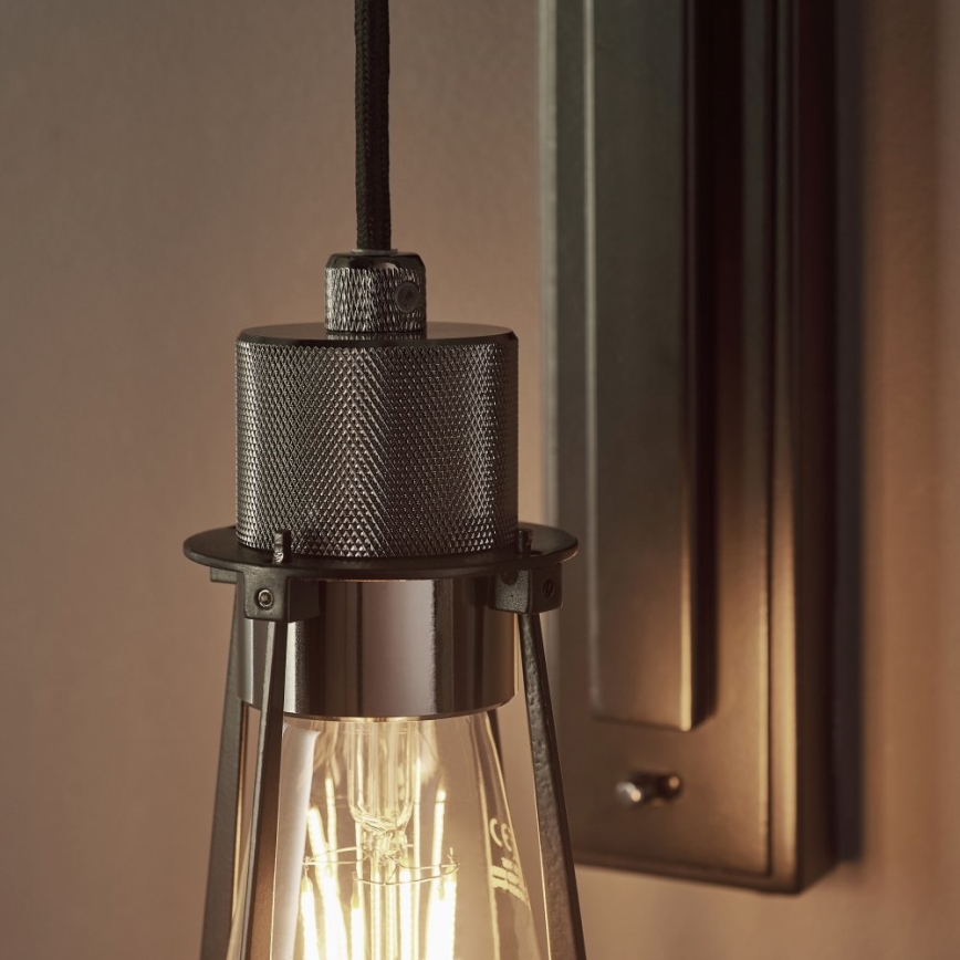Aplică Endon 80950 URBAN 1xE27/6W/230V negru