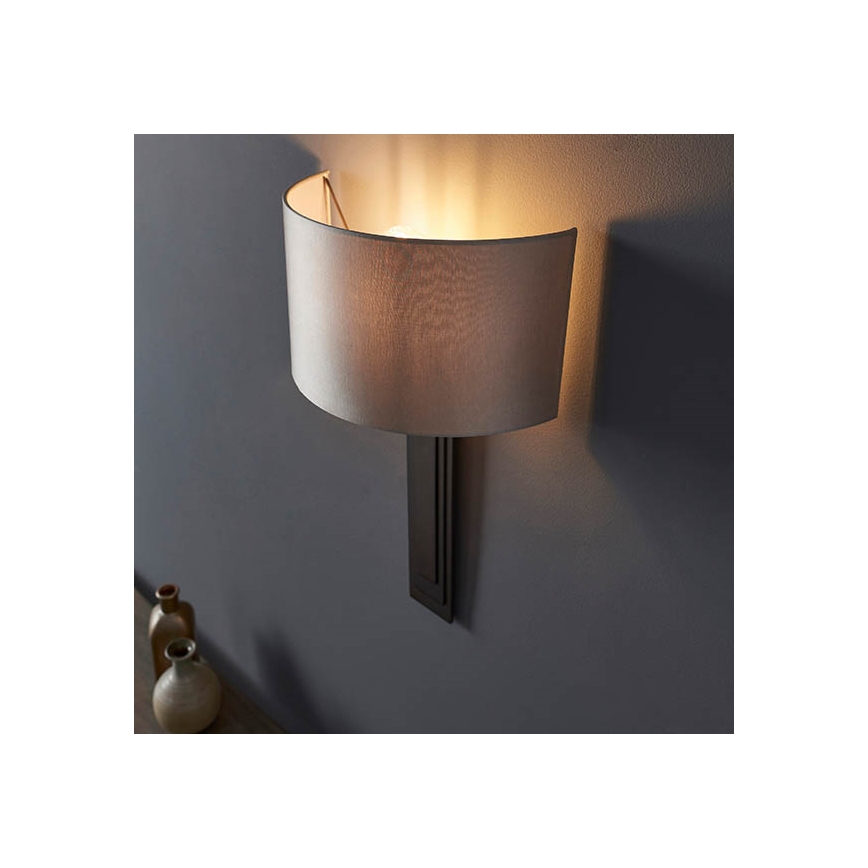 Aplică Endon 95271 CARLTON 1xE27/10W/230V bronz