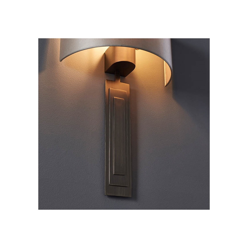 Aplică Endon 95271 CARLTON 1xE27/10W/230V bronz