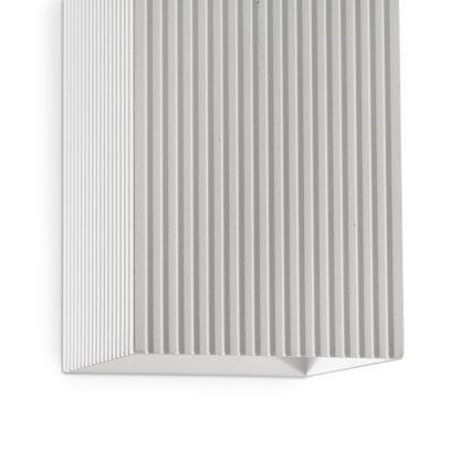 Aplică FARO 40565 SOLE 2xGU10/8W/230V alb canelat dreptunghiular