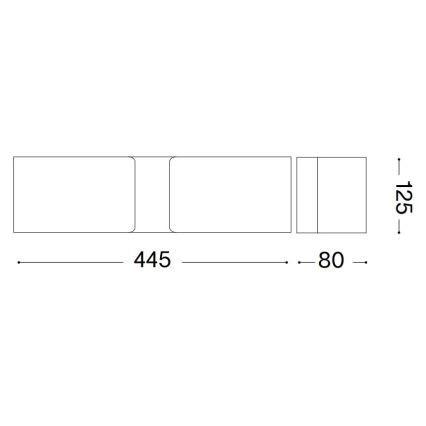 Aplică Ideal Lux CLIP 2xE27/6W/230V maro