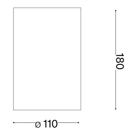 Aplică Ideal Lux FLASH 1xG9/40W/230V alb