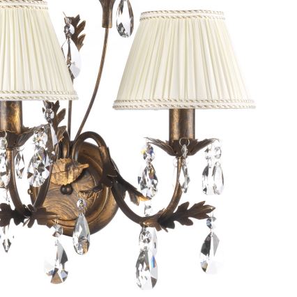 Aplică KAREN 3xE14/6W/230V bronz ONLI