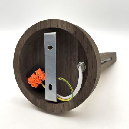 Aplică LED Brilagi ANTHONY 1xE14/40W/230V stejar nuc/bej