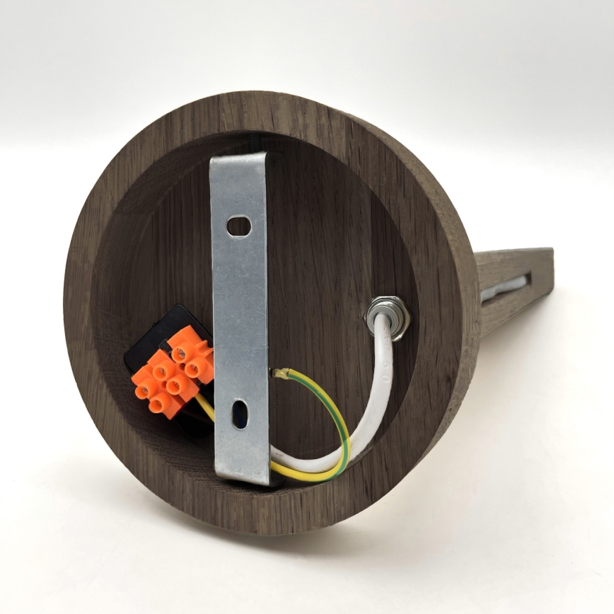 Aplică LED Brilagi ANTHONY 1xE14/40W/230V stejar nuc/bej