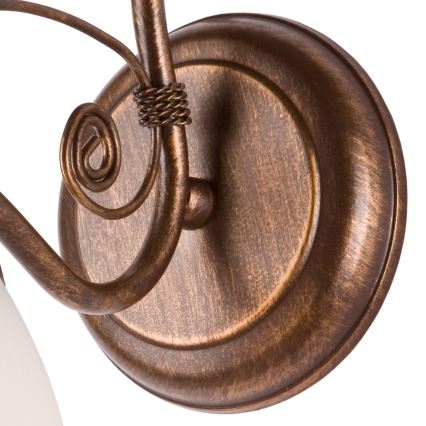 Aplică LED Brilagi ANTICO 1xE27/60W/230V bronz patină