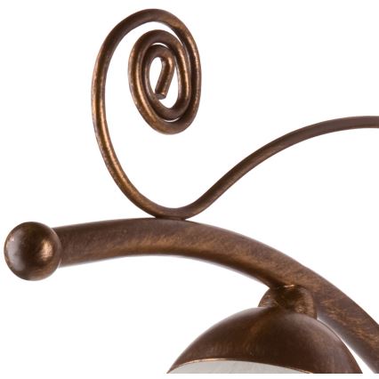 Aplică LED Brilagi ANTICO 1xE27/60W/230V bronz patină