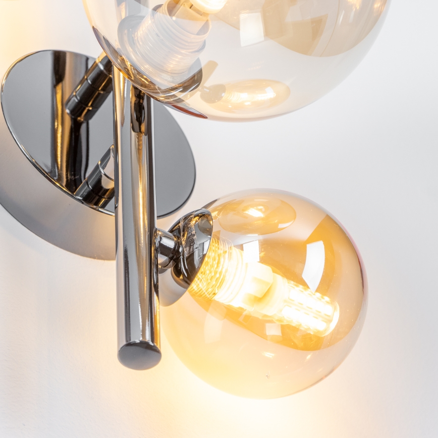 Aplică LED Brilagi MILLA 3xG9/3W/230V crom lucios/auriu