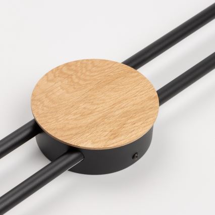 Aplică LED Brilagi WOODY COLLINE LED/15W/230V stejar