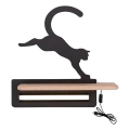 Aplică LED cu raft pentru copii JUMPING CAT LED/5W/230V