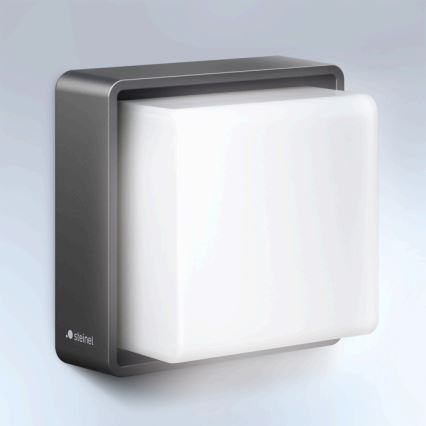 Aplică LED cu senzor L 845 SC 9W/230V IP44 antracit Steinel 078645