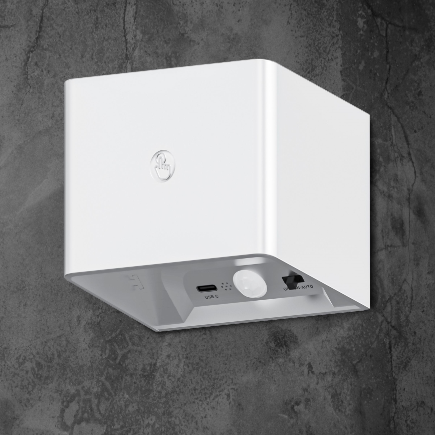 Aplică LED tactilă dimabilă cu senzor MIRI LED/2,5W/3,7V 3000/4000/6400K 4000 mAh alb