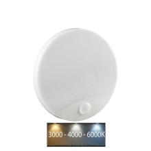 Aplică LED cu senzor pentru baie SAMSUNG CHIP LED/15W/230V 3000/4000/6000K IP44 alb