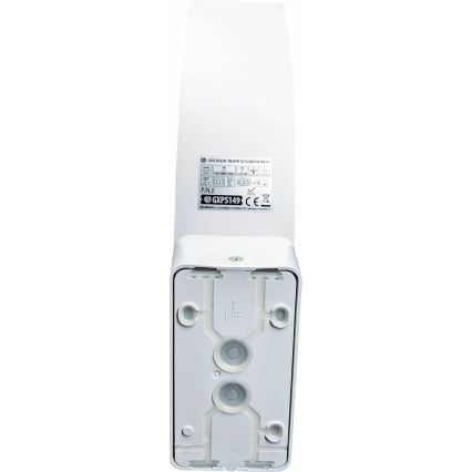 Lampă LED de perete pentru exterior, reglabilă, cu senzor de mișcare și de crepuscul, 12/15/20W, 230V, IP65, alb