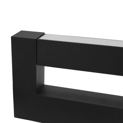 Aplică LED flexibilă de exterior 2xLED/4W/230V IP54 30 cm negru