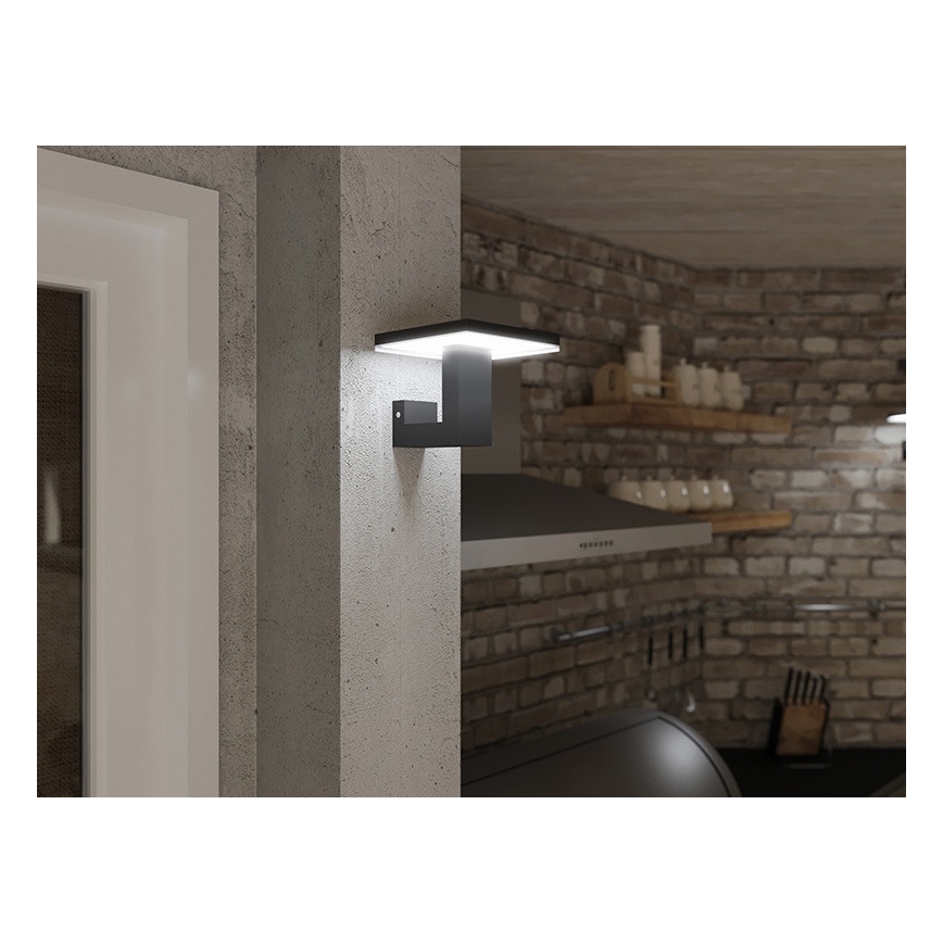 Aplică LED de exterior BARI LED/10W/230V 4000K IP54 antracit