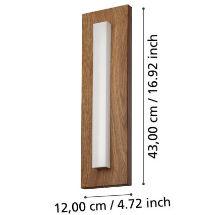 Aplică LED de exterior LED/7W/230V IP44 Eglo