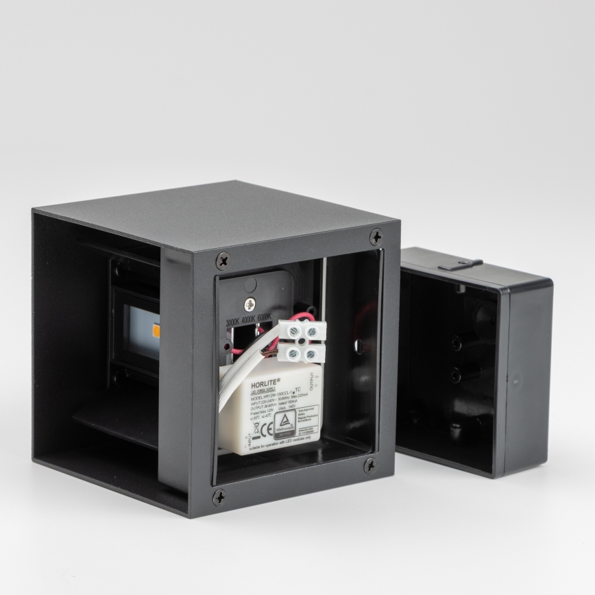 Aplică LED de exterior Brilagi CUBE LED/6W/230V IP54