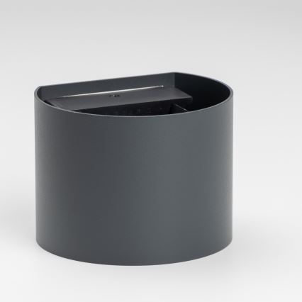 Aplică LED de exterior Brilagi RONDO LED/6W/230V antracit IP54