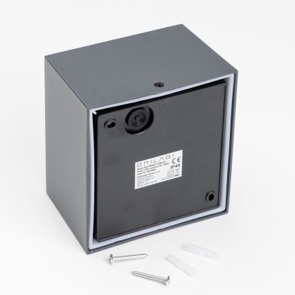 Aplică LED de exterior Brilagi TERNI LED/12W/230V antracit IP44