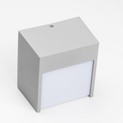 Aplică LED de exterior Brilagi TERNI LED/12W/230V gri IP44