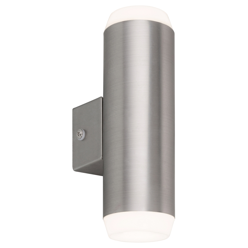 Aplică LED de exterior 2xLED/4W/230V IP44 crom satinat Rabalux