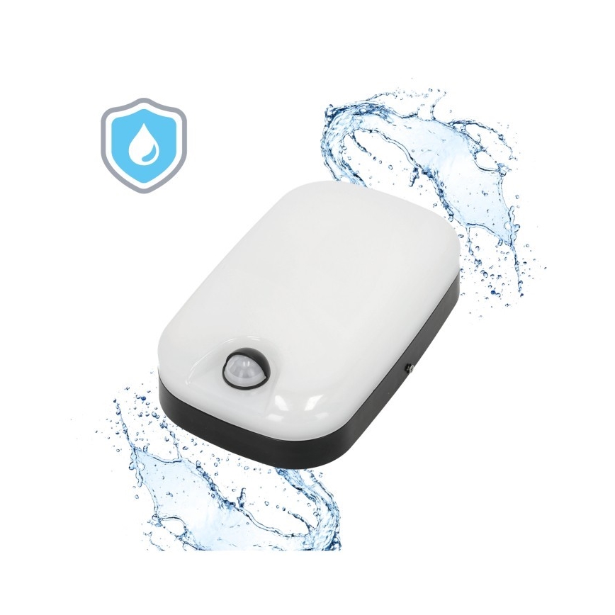 Aplică LED de exterior cu senzor de mișcare și crepuscular BAVANO LED/15W/230V 3000/4000/5700K IP54