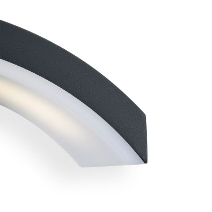 Aplică LED de exterior cu senzor Brilagi ARCELO LED/8W/230V IP54