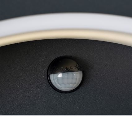 Aplică LED de exterior cu senzor Brilagi ARCELO LED/8W/230V IP54