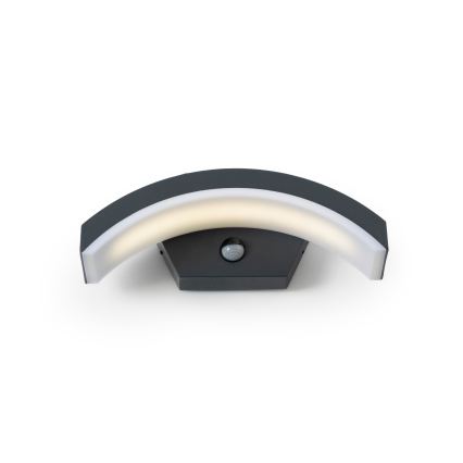 Aplică LED de exterior cu senzor Brilagi ARCELO LED/8W/230V IP54