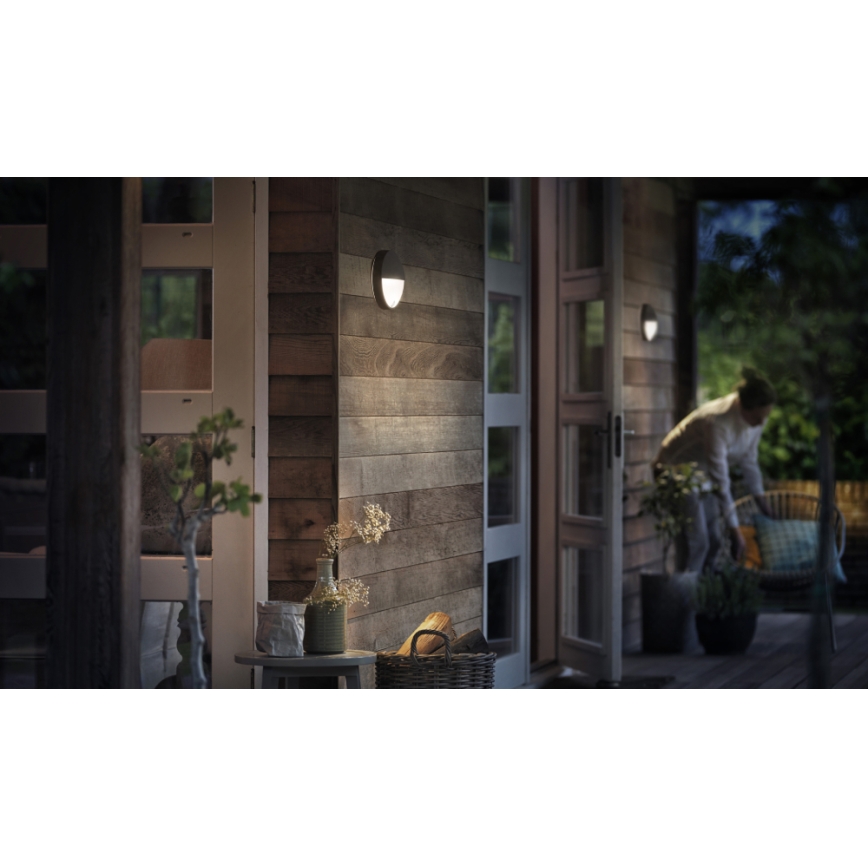 Aplică LED de exterior cu senzor LED/6W IP44 Philips