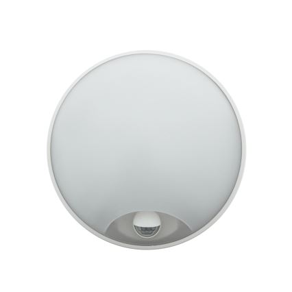 Aplică LED de exterior dimmabilă cu senzor de mișcare LED/15/18/20W/230V 3000K/4000K/6500K IP65 negru/alb