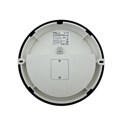 Aplică LED de exterior dimmabilă cu senzor de mișcare LED/15/18/20W/230V 3000K/4000K/6500K IP65 negru/alb