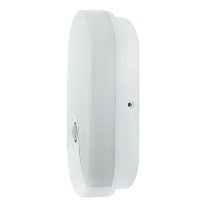 Aplica LED de exterior cu senzor de mișcare, 18W/230V, IP44, alb