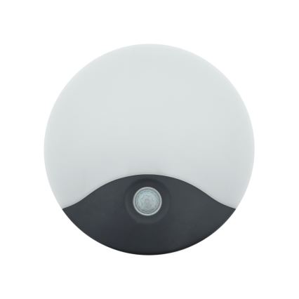 Aplica LED de exterior cu senzor de mișcare, 18W, 230V, IP44, antracit
