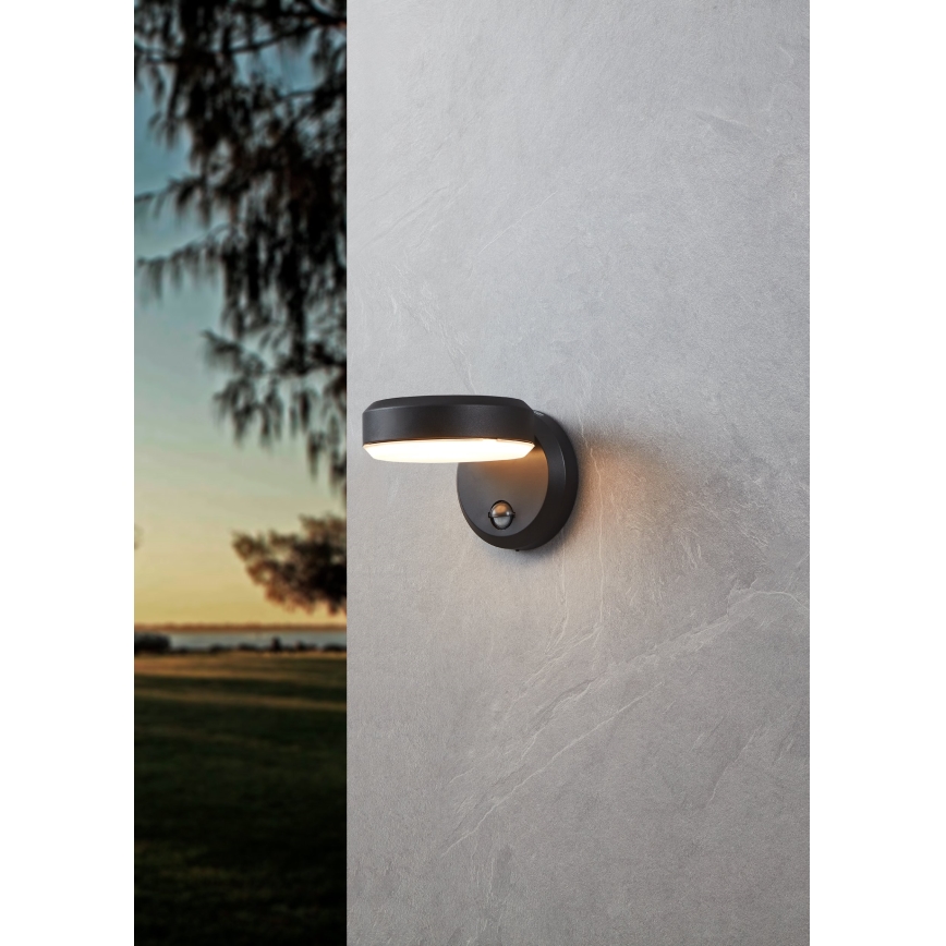 Aplică LED de exterior cu senzor LED/10,8/230V IP44 Eglo