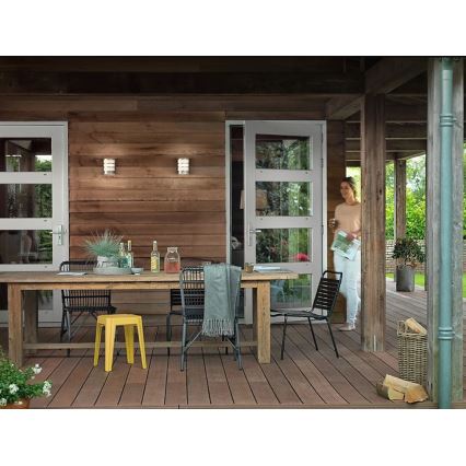 Aplică LED de exterior cu senzor Philips PYTHON LED/3,8W/230V IP44