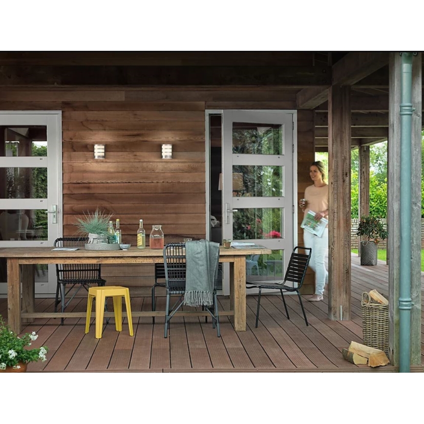 Aplică LED de exterior cu senzor Philips PYTHON LED/3,8W/230V IP44