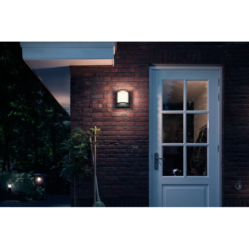 Aplică LED de exterior cu senzor Philips SAMONDRA LED/3,8W/230V IP44
