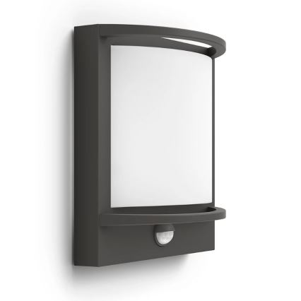 Aplică LED de exterior cu senzor Philips SAMONDRA LED/3,8W/230V IP44